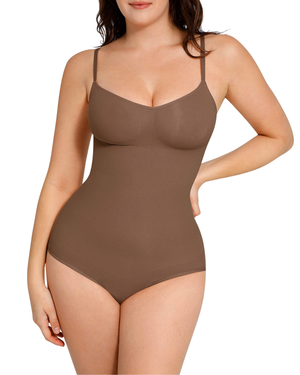 MYSHAPI™ seamless sculpting shapewear bodysuit – view 1