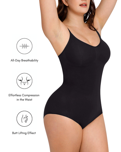 MYSHAPI™ seamless sculpting shapewear bodysuit – view 8