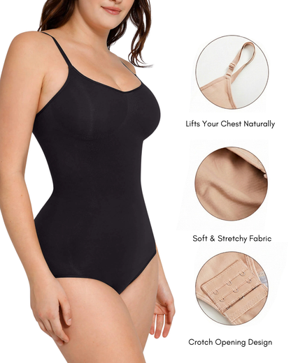 MYSHAPI™ seamless sculpting shapewear bodysuit – view 9