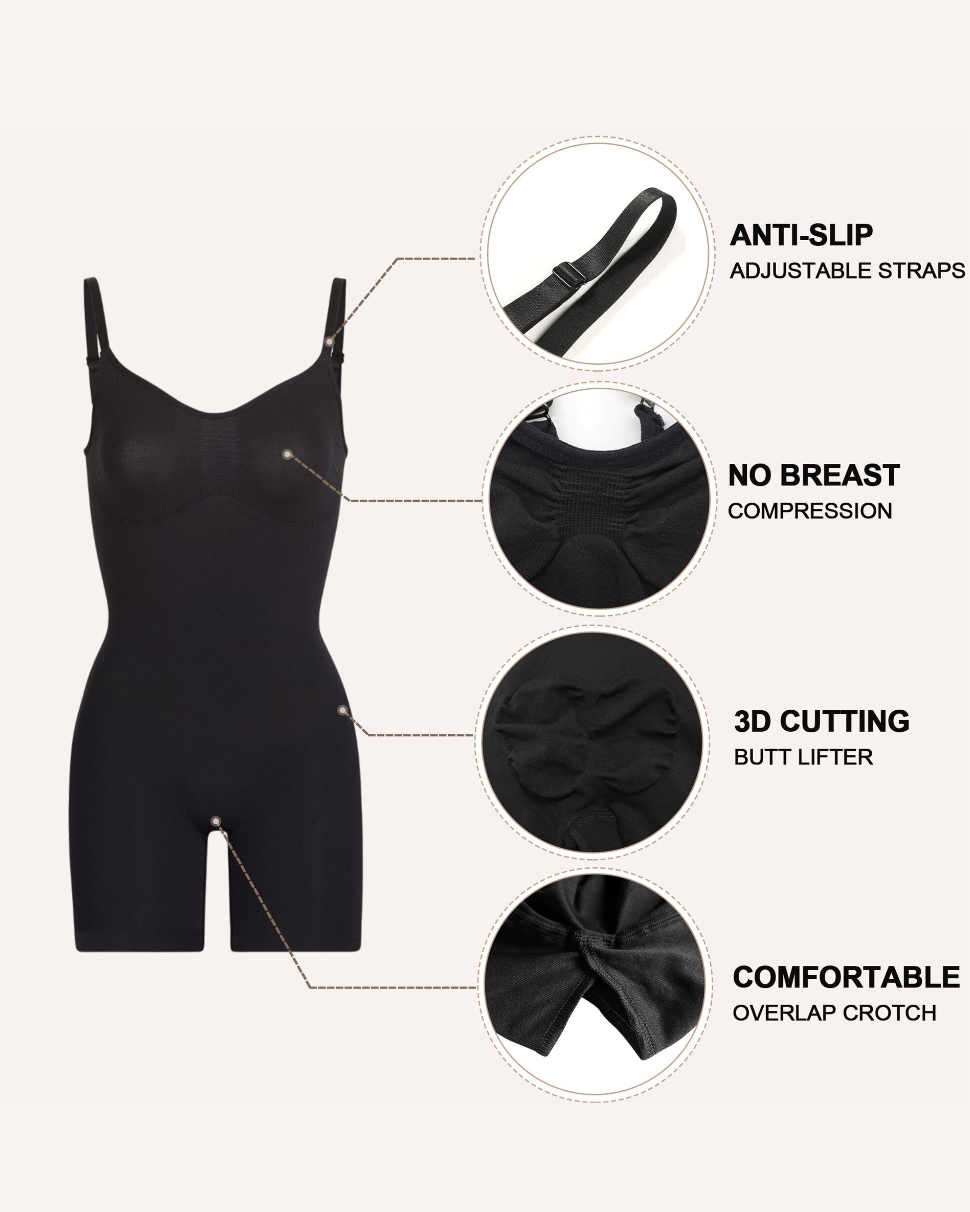OH-SHAPE™ Sculpt & Lift Adaptive Bodysuit - image 5