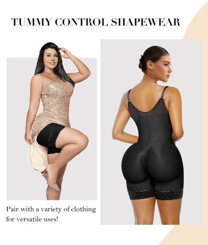 MYSHAPI™ Colombian faja full body shaper bodysuit – view 8