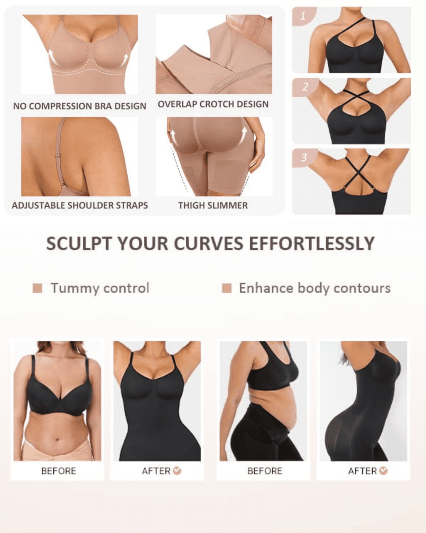 OH-SHAPE™ Sculpt & Lift Adaptive Bodysuit - image 15